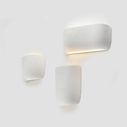 FARO 63430 - Iluminação de parede KAPPU 2xE14/7W/230V 16,8x30 cm branco