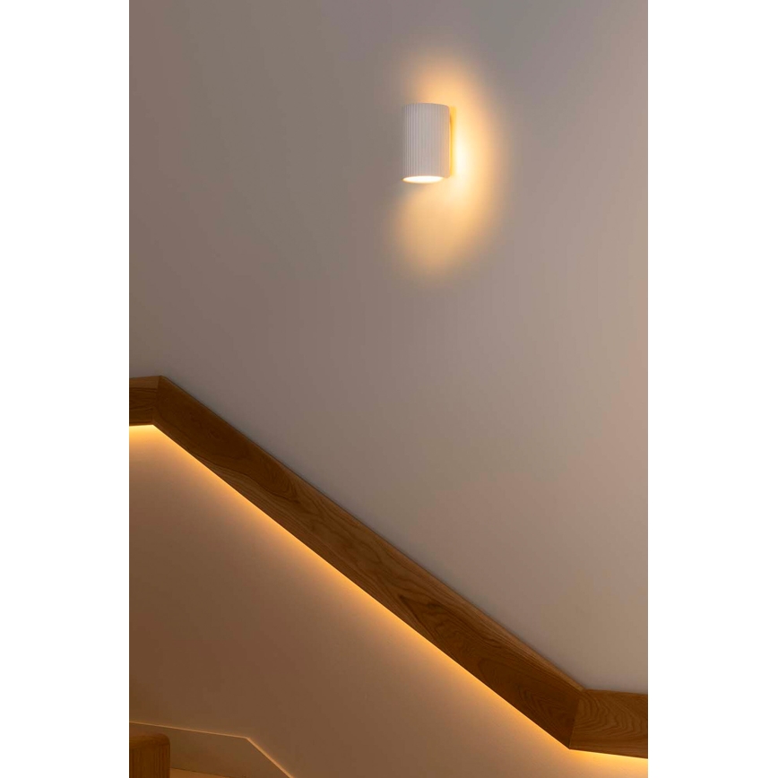 FARO 63435 - Iluminação de parede TRAMA 1xE14/7W/230V branco