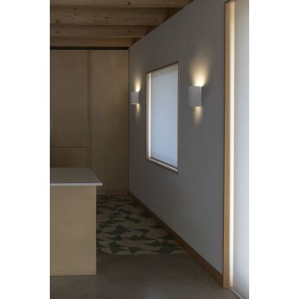 FARO 63435 - Iluminação de parede TRAMA 1xE14/7W/230V branco