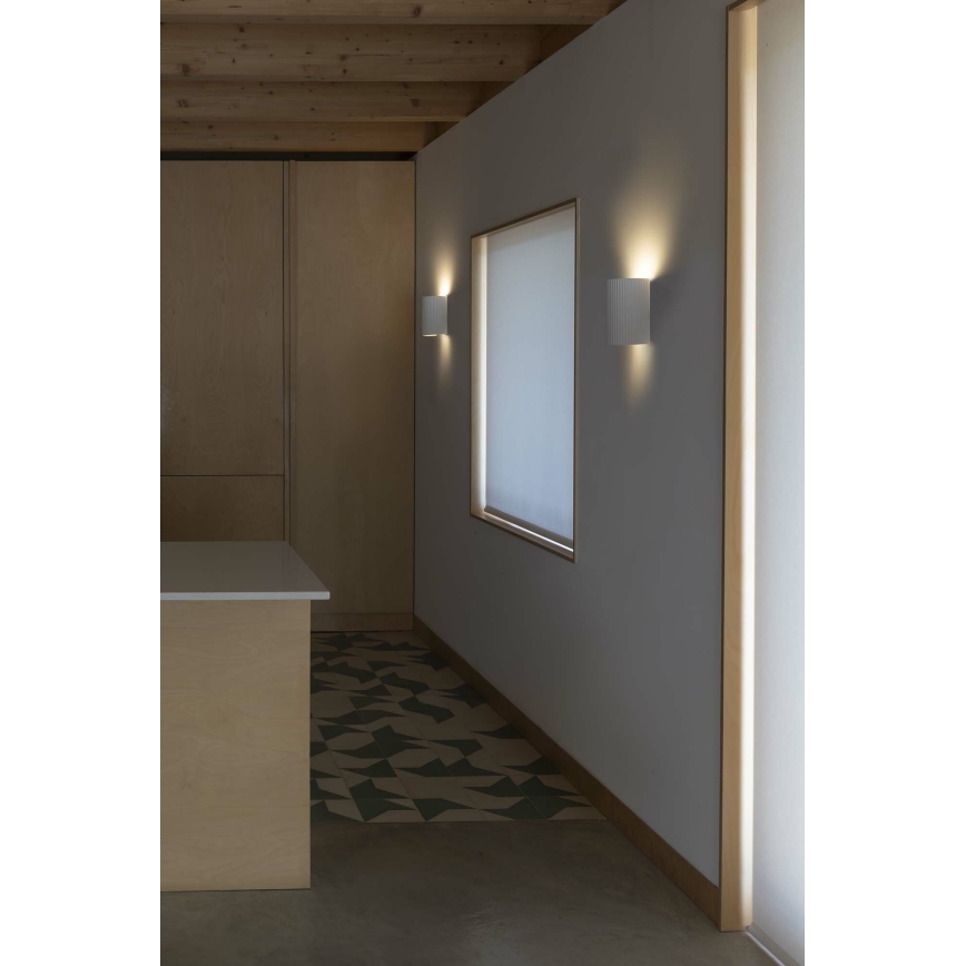 FARO 63435 - Iluminação de parede TRAMA 1xE14/7W/230V branco