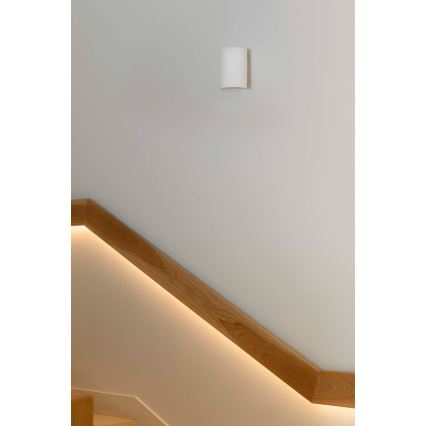 FARO 63435 - Iluminação de parede TRAMA 1xE14/7W/230V branco