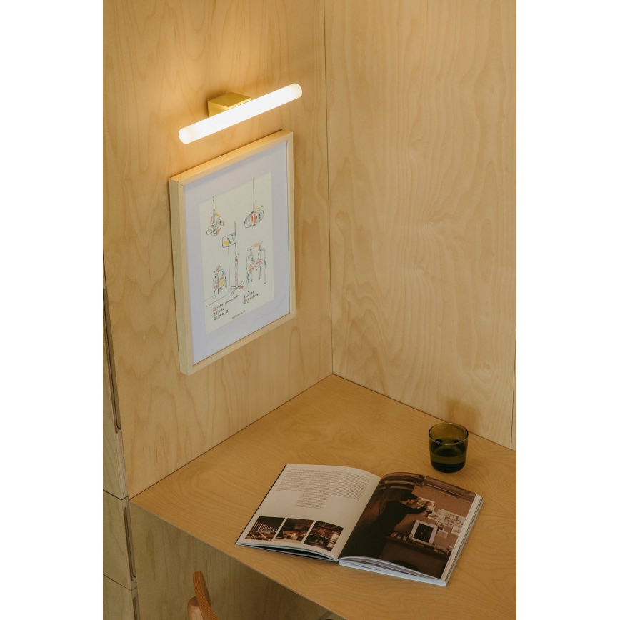 FARO 63549 - Iluminação de espelho para casa de banho LED CALMA LED/5W/230V IP44 amarelo