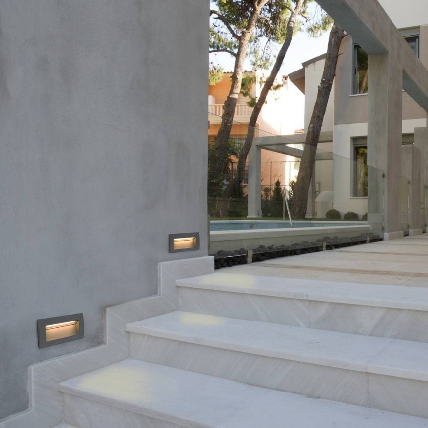FARO 70147 - Luz embutida para exterior LED SEDNA-2 LED/3W/230V IP65