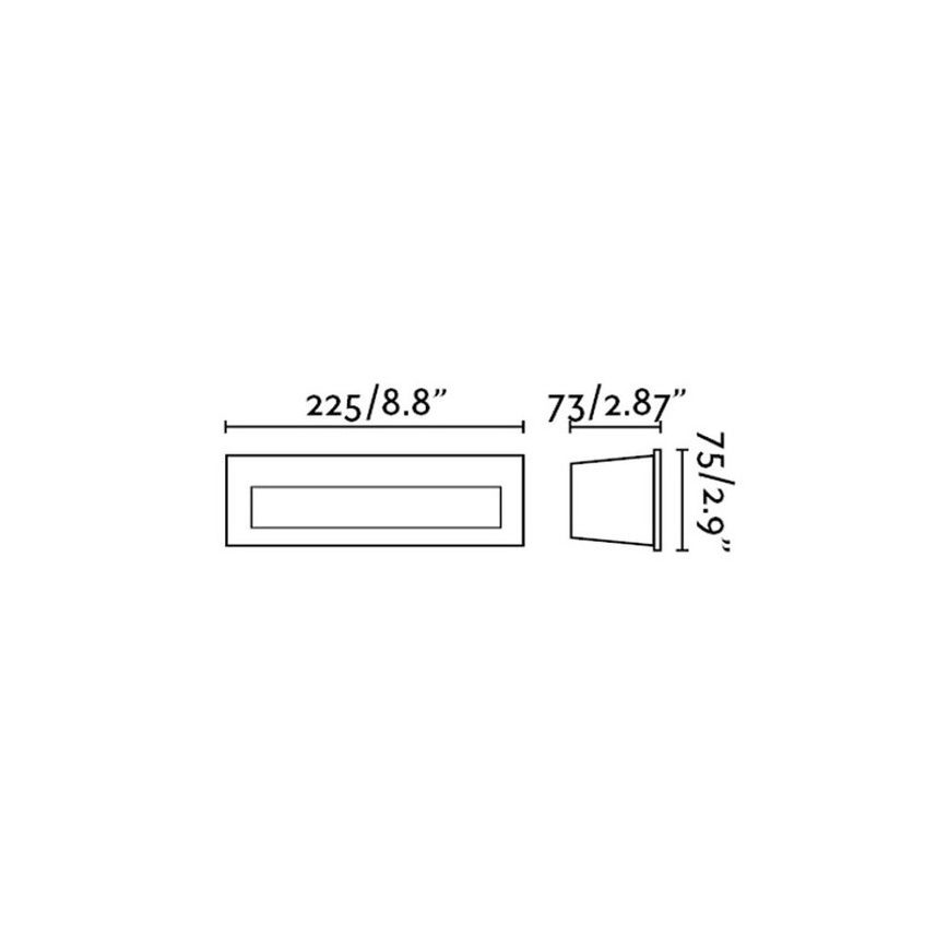 FARO 70271 - Iluminação suspensa de teto exterior LED NAT LED/8W/230V
