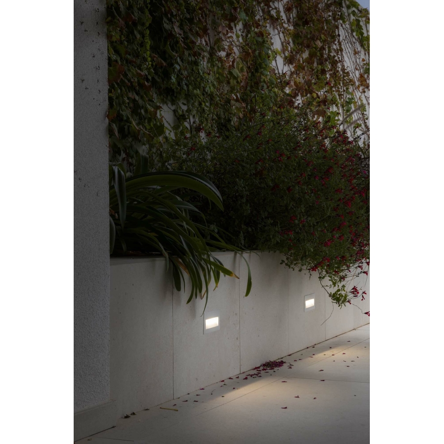 FARO 70288 - Iluminação LED integrada MANI LED/5W/230V 2200/2700/3200/4000K IK07 IP65 branco