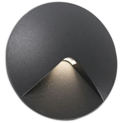FARO 70397 - Luz de parede LED de exterior UVE LED/2W/230V IP44