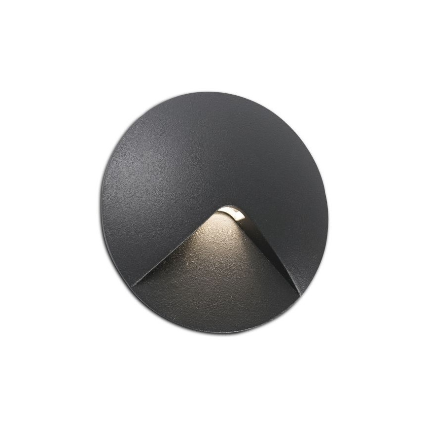 FARO 70397 - Luz de parede LED de exterior UVE LED/2W/230V IP44