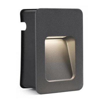FARO 70399 - Luz de parede LED de exterior NASE-2 LED LED/3W/230V IP44