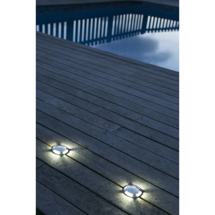 FARO 70564 - Luminária embutida LED exterior KEENAN-3 LED/1W/12V IP67