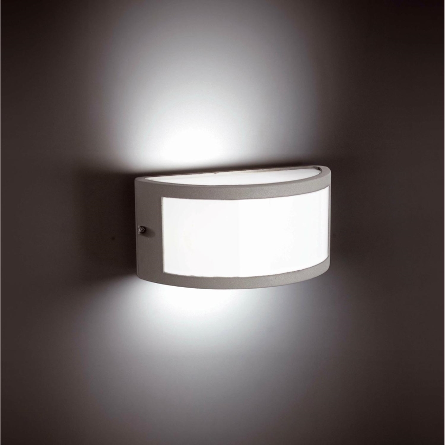 FARO 70696 - Luz de parede de exterior NEGUS 1xE27/60W/230V IP54