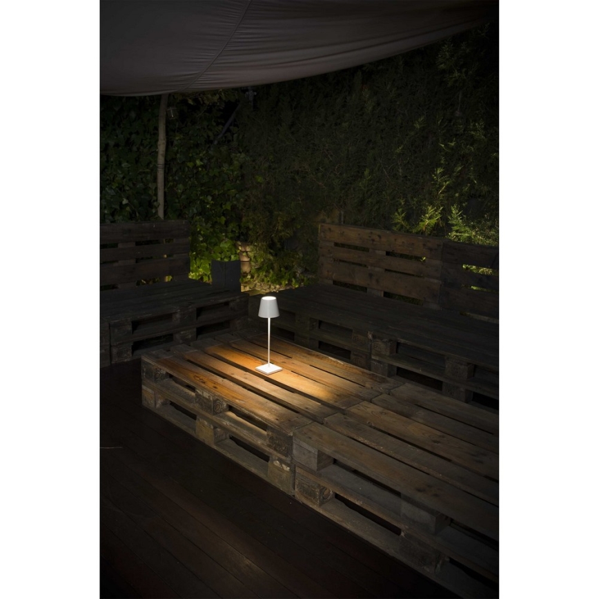 FARO 70775 - Lâmpada de mesa de toque LED exterior TOC LED/2,2W/3,7V/230V IP54