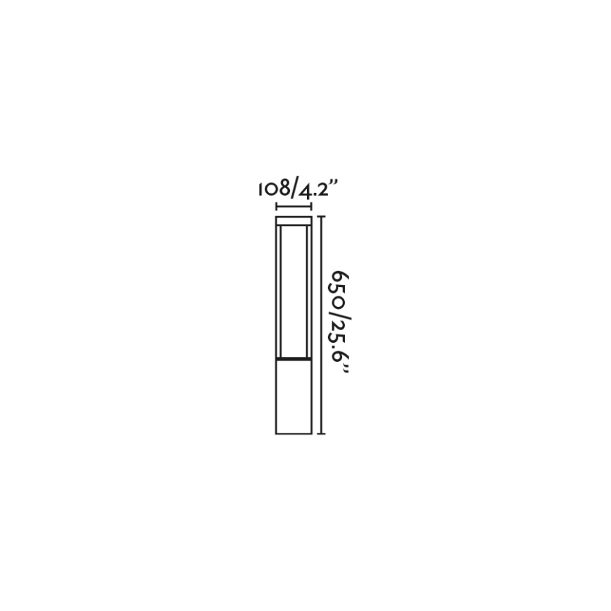 FARO 70842 - Candeeiro exterior LED AGRA LED/9W/230V IP55 antracite
