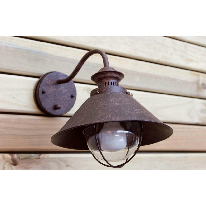 FARO 71110 - Luz de parede de exterior NAUTICA 1xE27/11W/230V