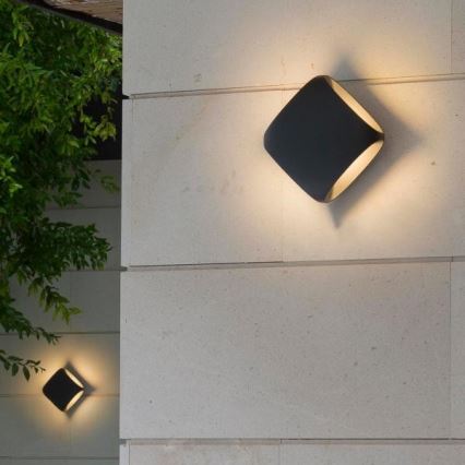 FARO 71212 - Luz de parede LED de exterior BU-OH LED/12W/230V IP65