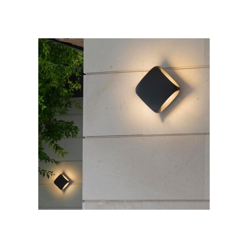 FARO 71212 - Luz de parede LED de exterior BU-OH LED/12W/230V IP65