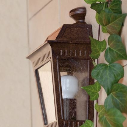 FARO 71424 - Luz de parede de exterior ARGOT 1xE27/100W/230V IP44