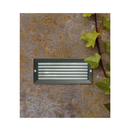 FARO 71480 - Luz de parede de exterior ESCA 1xE27/40W/230V IP44