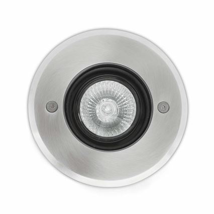 FARO 71489N - Iluminação para caminho de acesso exterior TECNO-6  1xGU10/50W/230V IK08 IP67