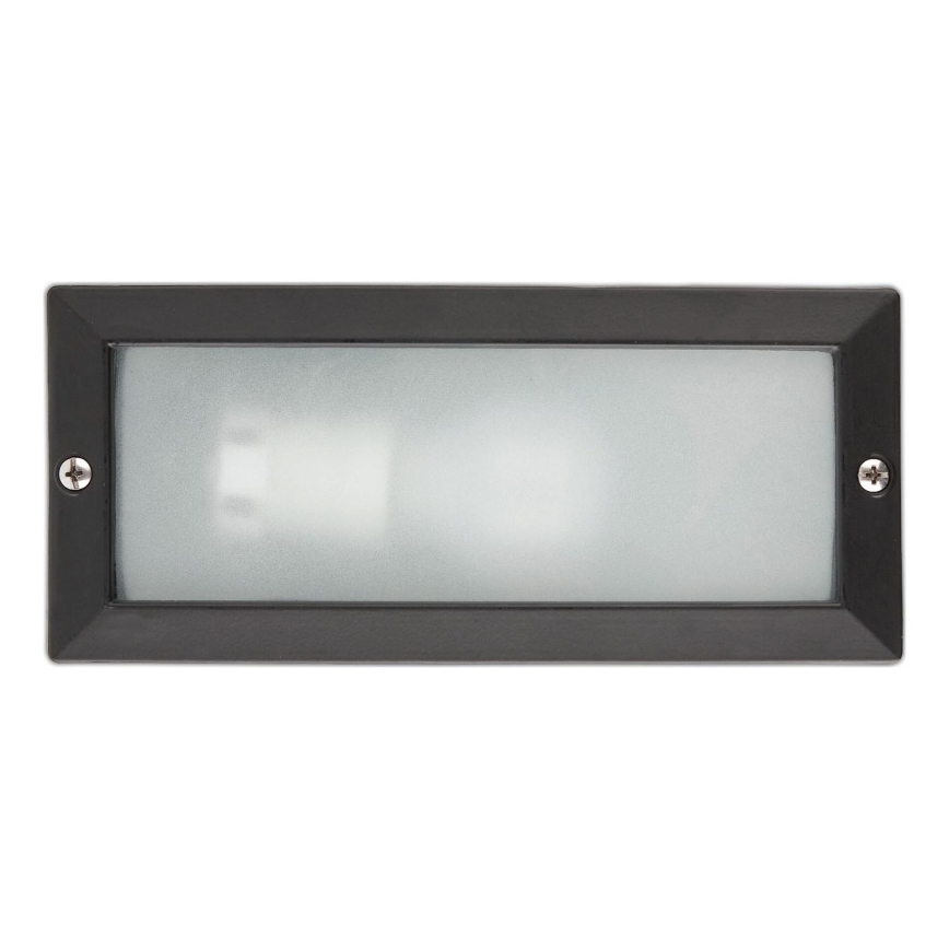 FARO 71491 - Iluminação embutida exterior LISO 1xE27/40W/230V IP44