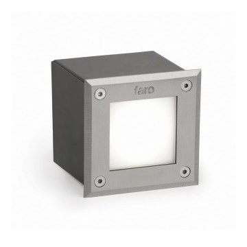FARO 71499N - Iluminação para caminho de acesso exterior LED LED-18 LED/3W/230V IK08 IP67