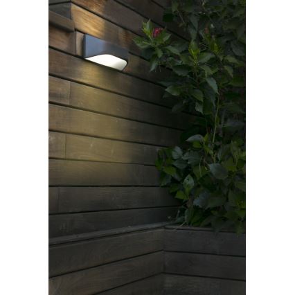 FARO 71519 - Luz de parede de exterior VIEW 1xE27/15W/100-240V IP54