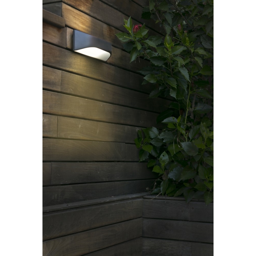 FARO 71519 - Luz de parede de exterior VIEW 1xE27/15W/100-240V IP54