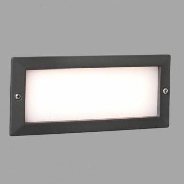 FARO 72092 - Luz embutida para exterior LED STRIPE-2 LED/5W/230V IP54