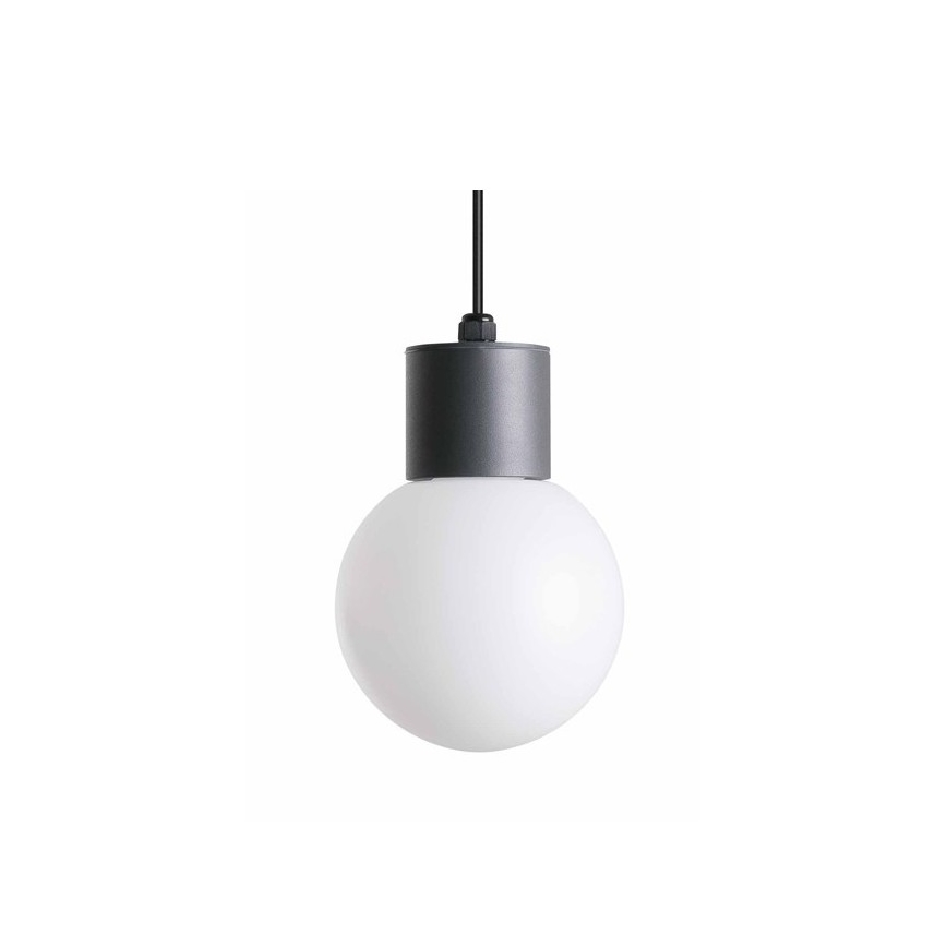 FARO 74427C-01 - Candelabro suspenso de exterior MOON 1xE27/15W/230V IP44