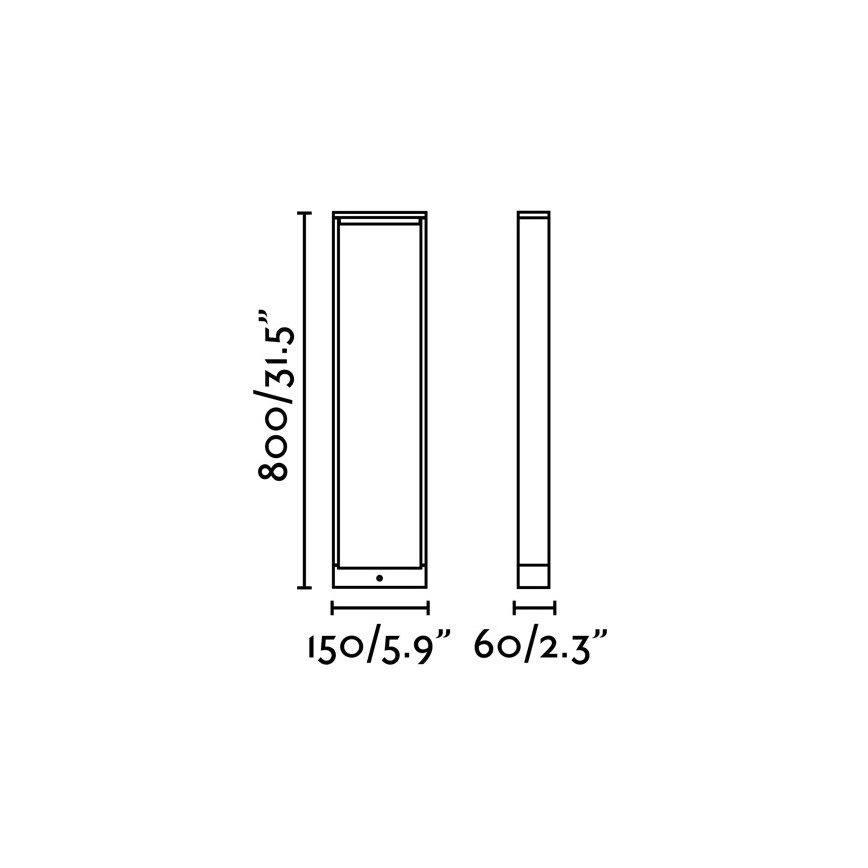 FARO 74452 - Candeeiro LED de exterior ALP LED/6W/230V IP54
