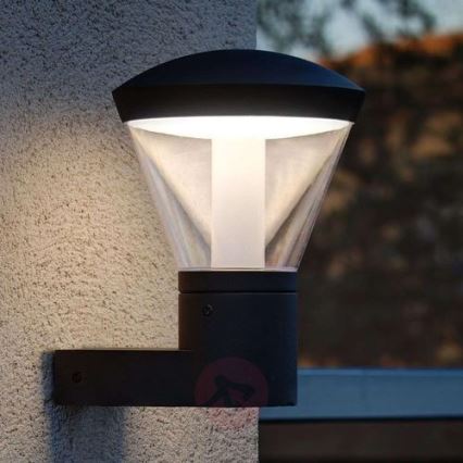 FARO 75536 - Luz de parede LED de exterior SHELBY LED/10W/230V IP44