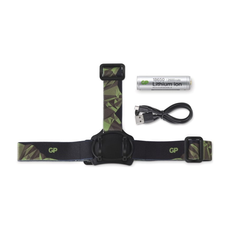 Farol LED GP DISCOVERY CHR35 LED/3,7V/2600mAh