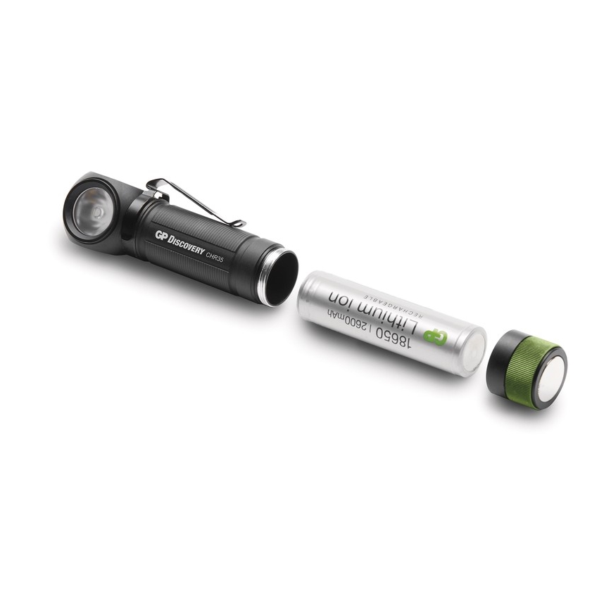 Farol LED GP DISCOVERY CHR35 LED/3,7V/2600mAh