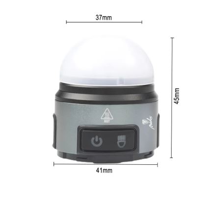 Farol LED recarregável regulável LED/8W/5V IP42 210 lm 800 mAh