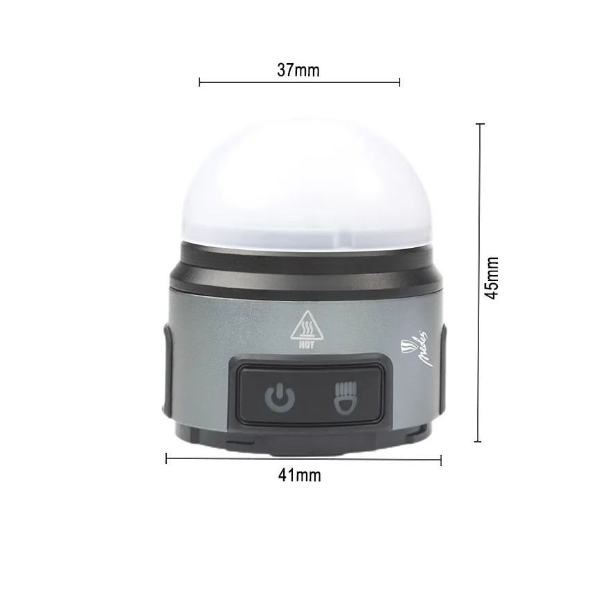 Farol LED recarregável regulável LED/8W/5V IP42 210 lm 800 mAh