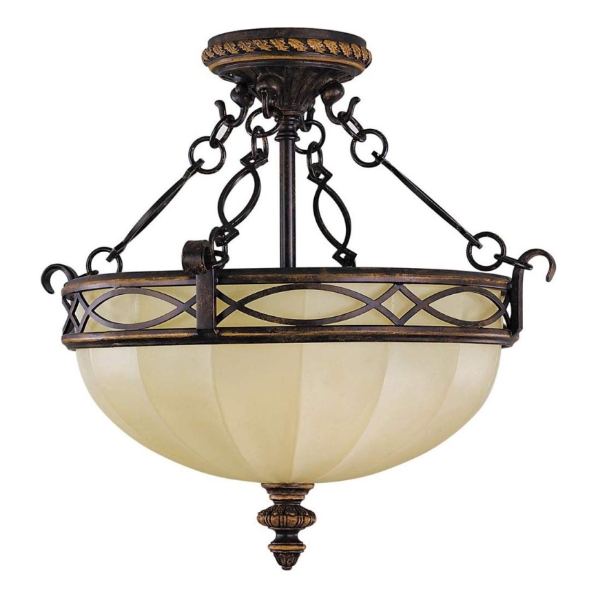 Feiss - Candeeiro integrado DRAWING ROOM 2xE27/60W/230V