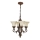 Feiss - Candeeiro suspenso DRAWING ROOM 4xE27/60W/230V