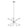 Feiss - Candeeiro suspenso LED JAX 10xG9/3W/230V cromado brilhante
