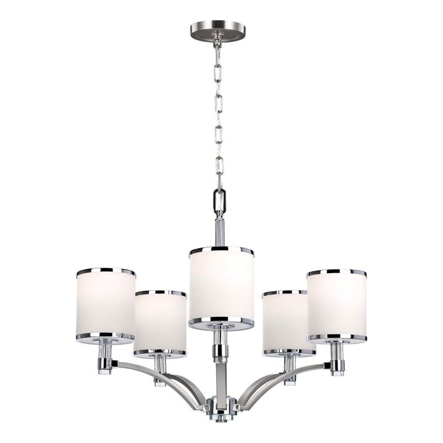 Feiss - Candeeiro suspenso PROSPECT PARK 5xE27/60W/230V