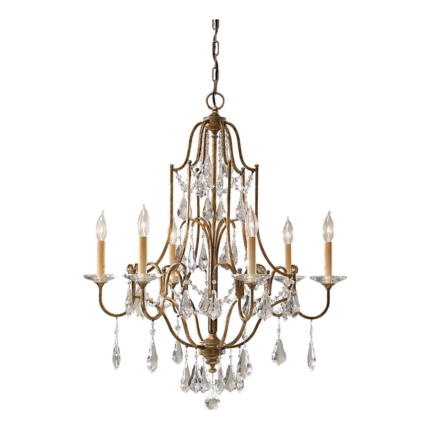 Feiss - Candeeiro suspenso VALENTINA 6xE14/60W/230V
