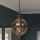 Feiss - Candelabro suspenso ADAMS 3xE14/60W/230V bronze
