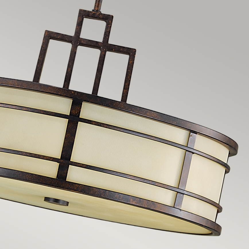 Feiss - Candelabro suspenso FUSION 3xE27/60W/230V