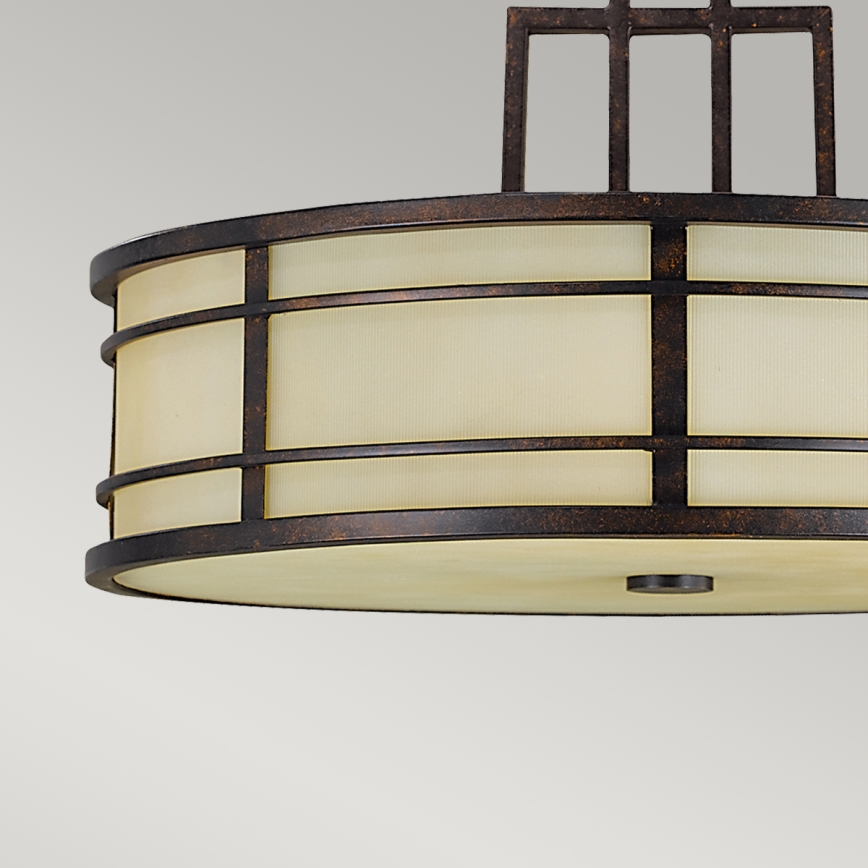 Feiss - Candelabro suspenso FUSION 3xE27/60W/230V