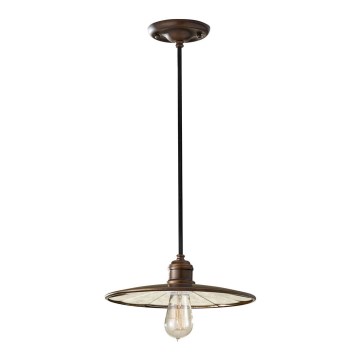 Feiss - Candelabro suspenso URBAN RENEWAL 1xE27/60W/230V bronze