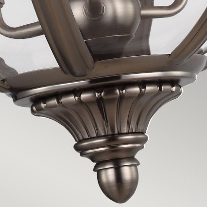 Feiss - Candeeiro suspenso ADAMS 3xE14/60W/230V bronze