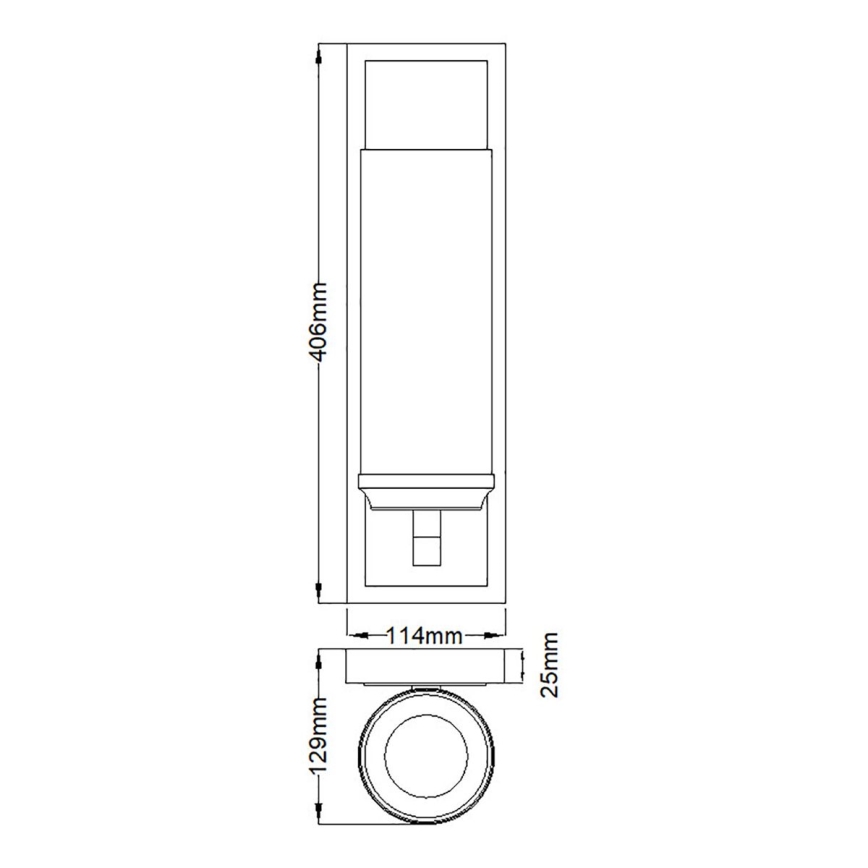 Feiss - LED Casa de banho parede svítdilo AMALIA 1xG9/3,5W/230V IP44 cromado brilhante