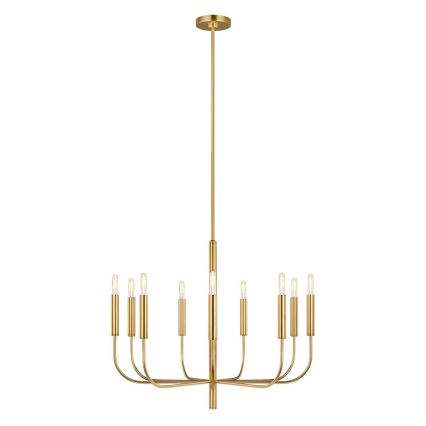 Feiss - Candeeiro suspenso BRIANNA 9xE14/60W/230V