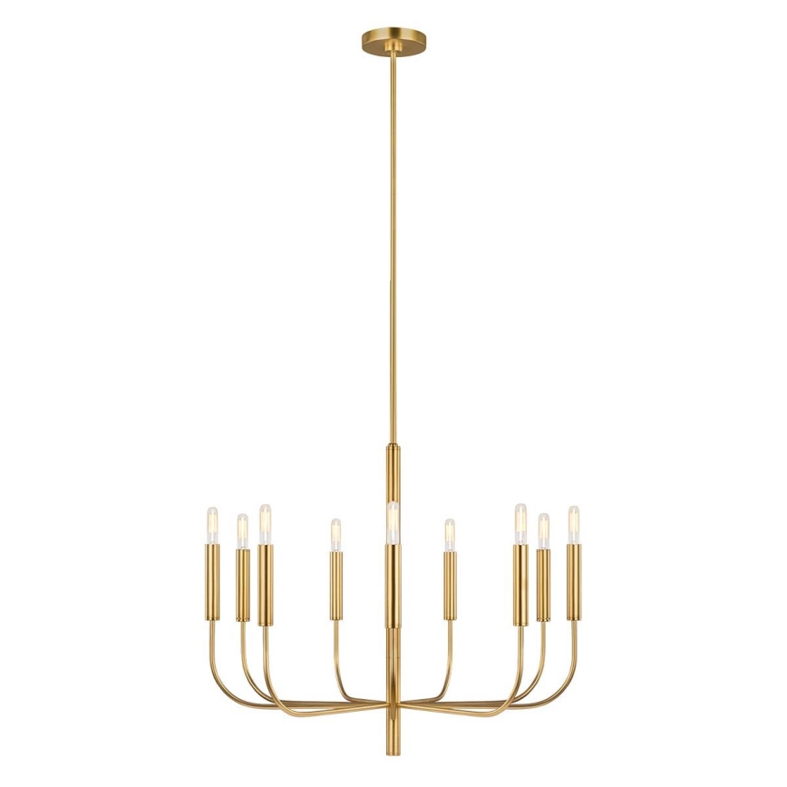 Feiss - Candeeiro suspenso BRIANNA 9xE14/60W/230V