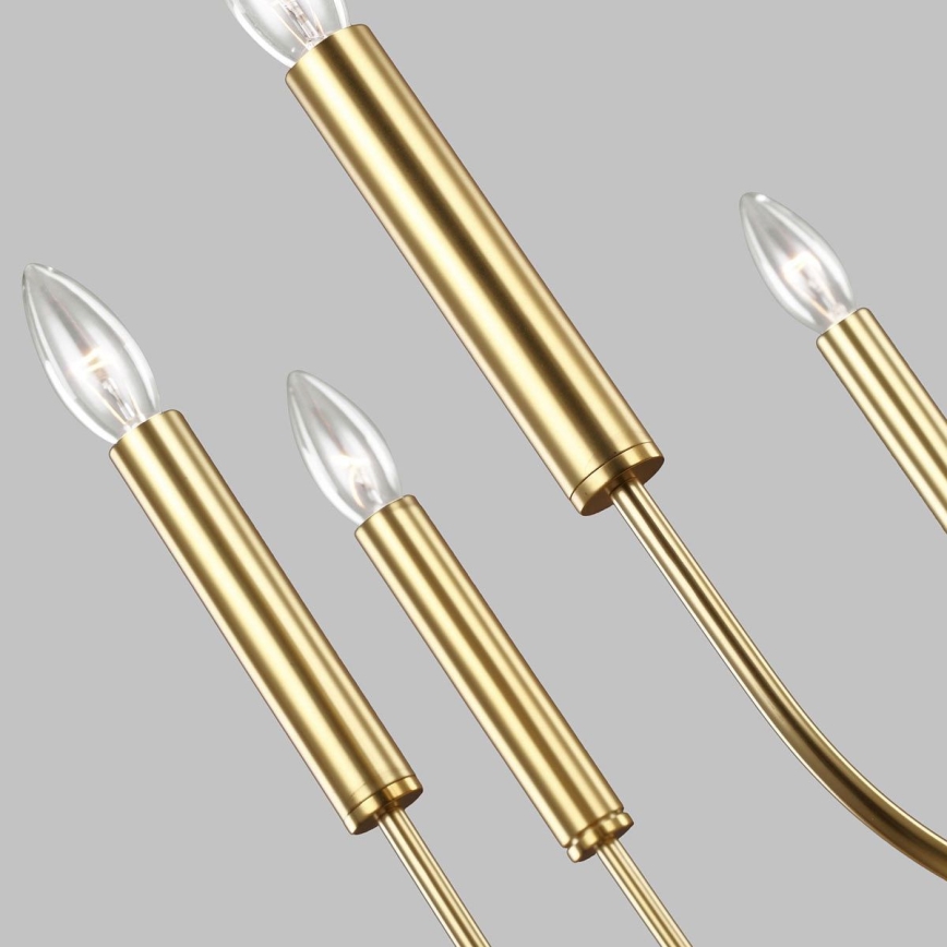 Feiss - Candeeiro suspenso BRIANNA 9xE14/60W/230V