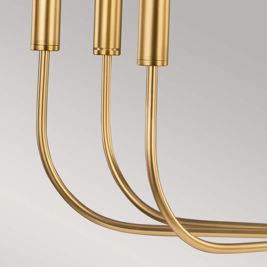 Feiss - Candeeiro suspenso BRIANNA 9xE14/60W/230V