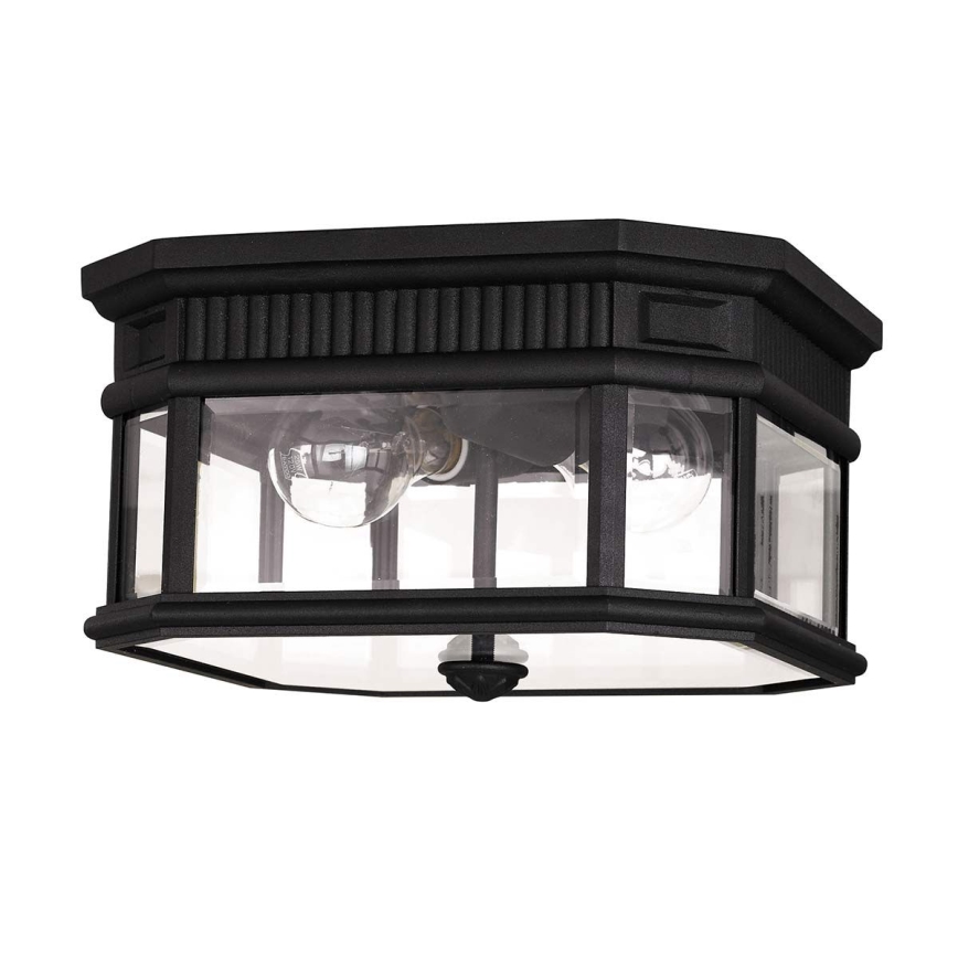Feiss - Iluminação de teto exterior COTSWOLD LANE 2xE27/60W/230V IP44